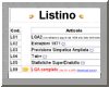 Listino prodotti